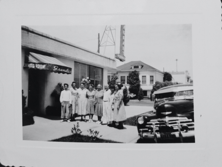 Picture of Granata’s Pizzeria, late 1940s