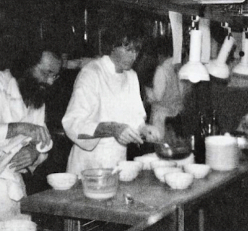 Chef working in a restaurant