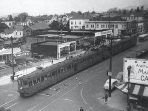 Picture of old Street car
