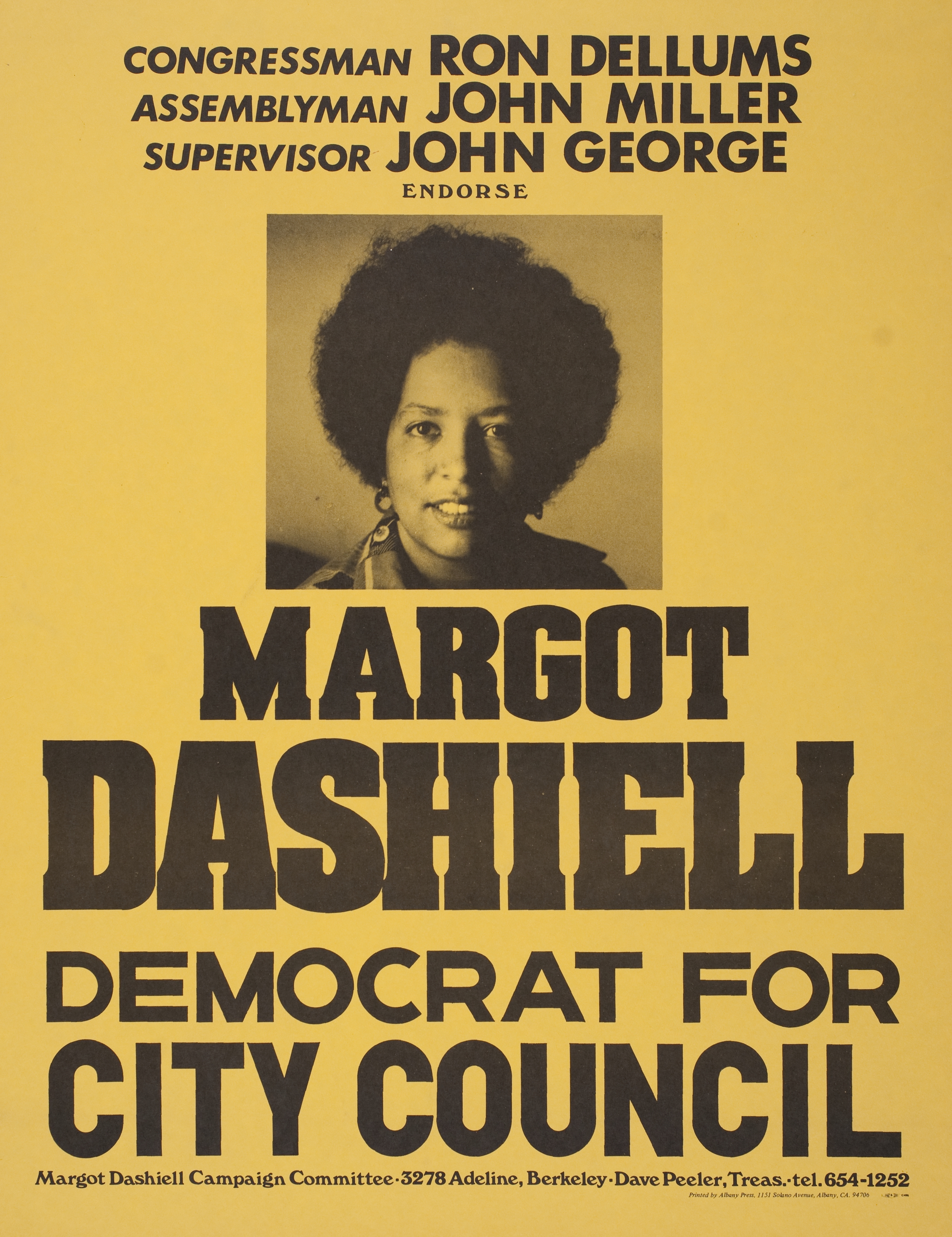 Poster for Margot Dashiell