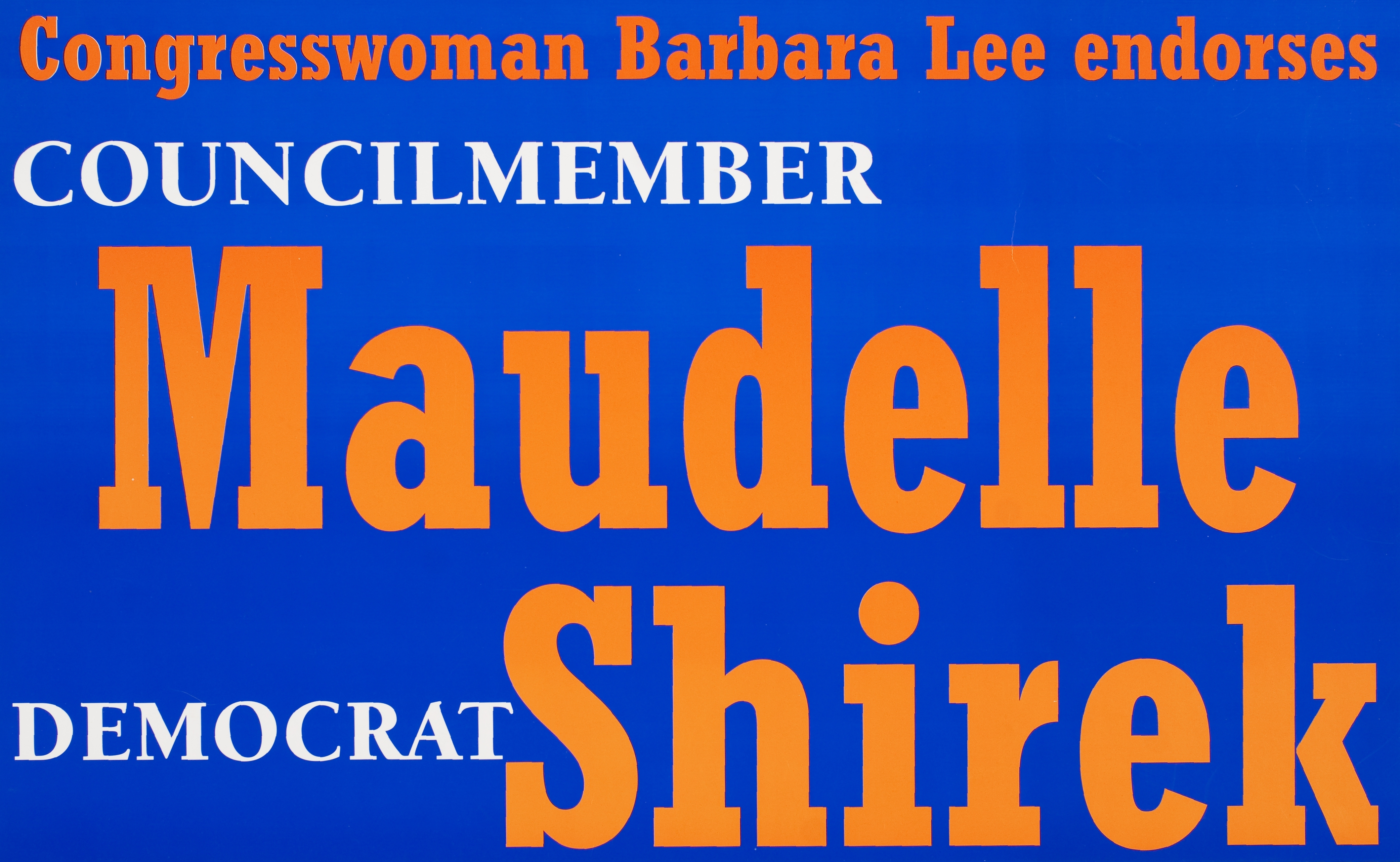 Poster for Maudelle Shirek